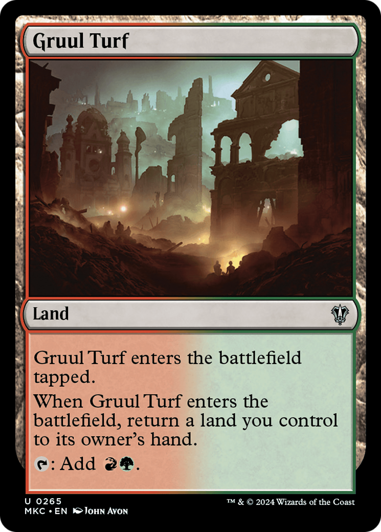 Gruul Turf (265) [Murders at Karlov Manor Commander] - Deck Out Gaming