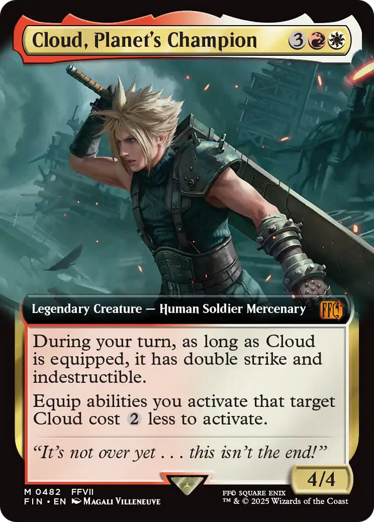 Cloud, Planet's Champion (482) [FINAL FANTASY] - Deck Out Gaming