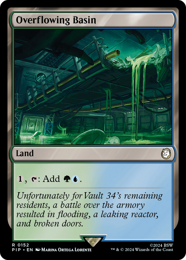 Overflowing Basin (152) [Fallout] - Deck Out Gaming
