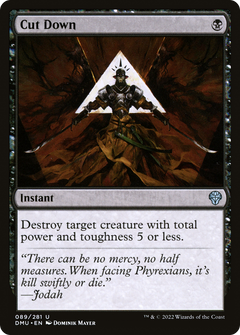 Cut Down (89) [Dominaria United] - Deck Out Gaming