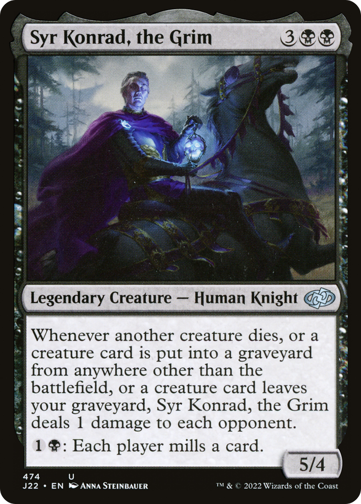 Syr Konrad, the Grim (474) [Jumpstart 2022] - Deck Out Gaming