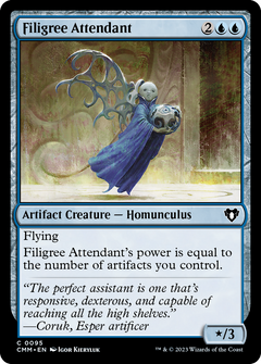 Filigree Attendant (95) [Commander Masters] - Deck Out Gaming