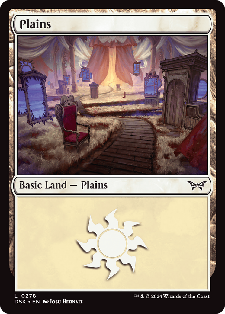 Plains (0278) (278) [Duskmourn: House of Horror] - Deck Out Gaming
