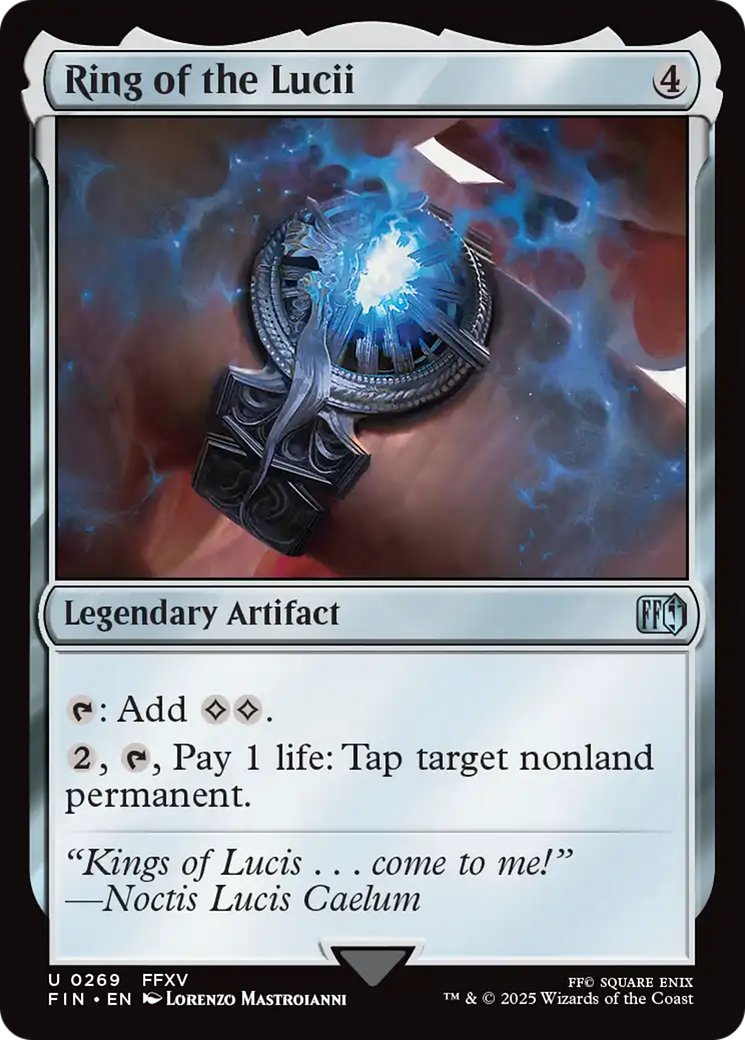 Ring of the Lucii (269) [FINAL FANTASY] foil - Deck Out Gaming