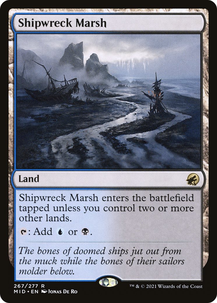 Shipwreck Marsh (267) [Innistrad: Midnight Hunt] - Deck Out Gaming