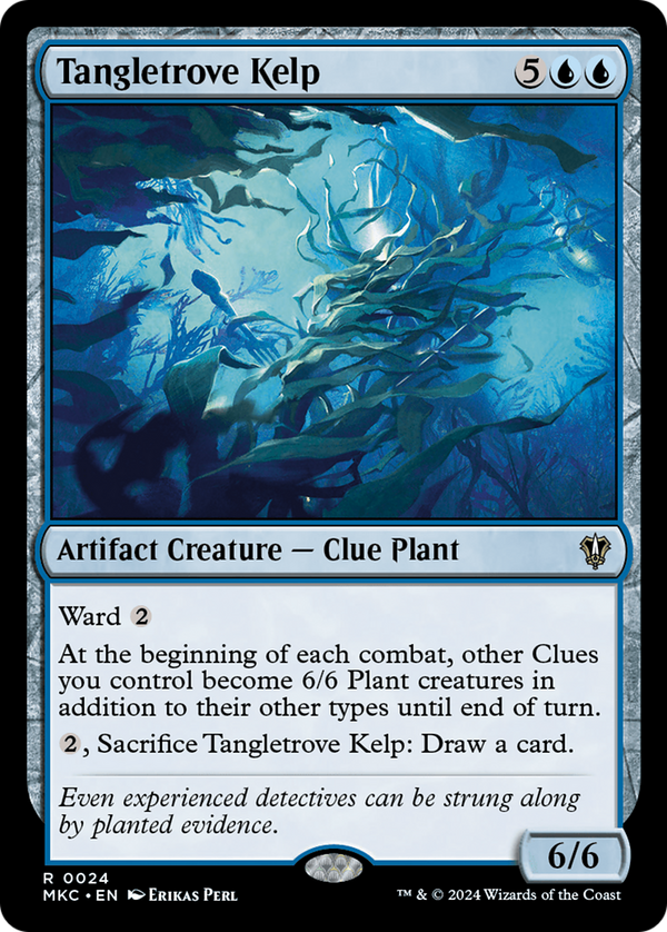 Tangletrove Kelp (24) [Murders at Karlov Manor Commander] - Deck Out Gaming