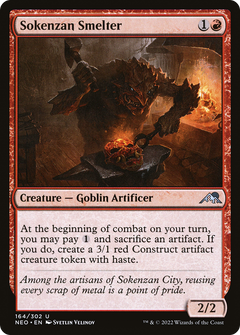 Sokenzan Smelter (164) [Kamigawa: Neon Dynasty] foil - Deck Out Gaming