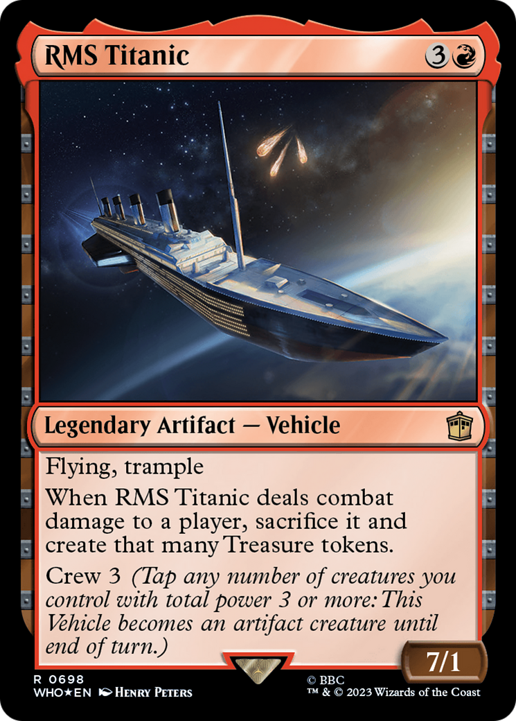 RMS Titanic (Surge Foil) (698) [Doctor Who] foil - Deck Out Gaming