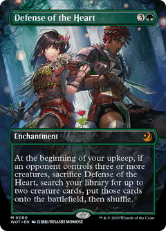 Defense of the Heart (Anime Borderless) (80) [Wilds of Eldraine: Enchanting Tales] - Deck Out Gaming