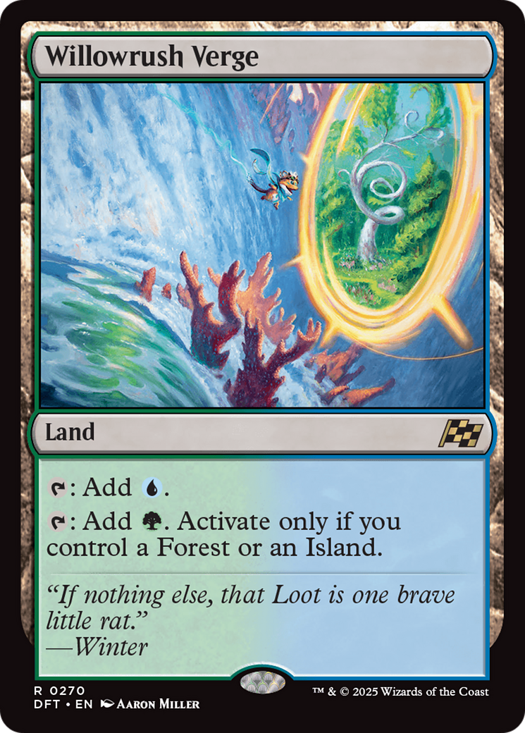 Willowrush Verge (270) [Aetherdrift] - Deck Out Gaming