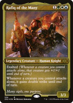 Rafiq of the Many (Foil Etched) (534) [Double Masters 2022] foil - Deck Out Gaming