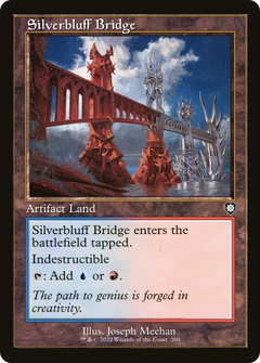Silverbluff Bridge (Retro Frame) (200) [Commander: The Brothers' War] - Deck Out Gaming