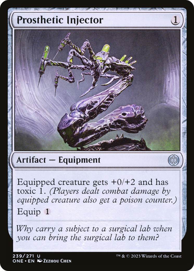Prosthetic Injector (239) [Phyrexia: All Will Be One] - Deck Out Gaming