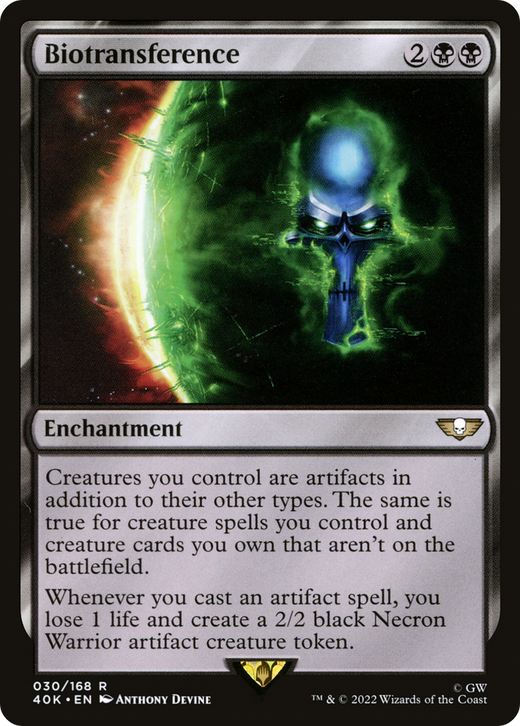 Biotransference (30) [Warhammer 40,000 Commander] - Deck Out Gaming