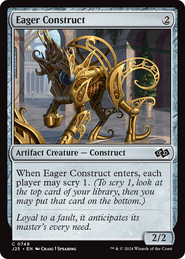 Eager Construct (749) [Foundations Jumpstart] - Deck Out Gaming