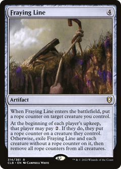 Fraying Line (314) [Commander Legends: Battle for Baldur's Gate] foil - Deck Out Gaming