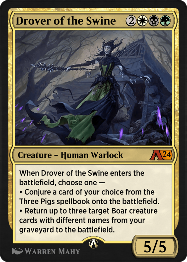 Drover of the Swine (17) [Alchemy: Wilds of Eldraine] - Deck Out Gaming