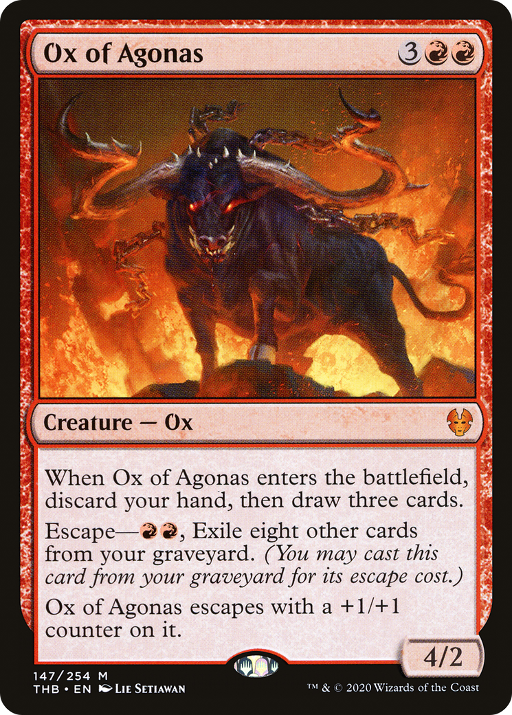 Ox of Agonas (147) [Theros Beyond Death] - Deck Out Gaming