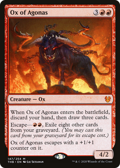 Ox of Agonas (147) [Theros Beyond Death] foil - Deck Out Gaming
