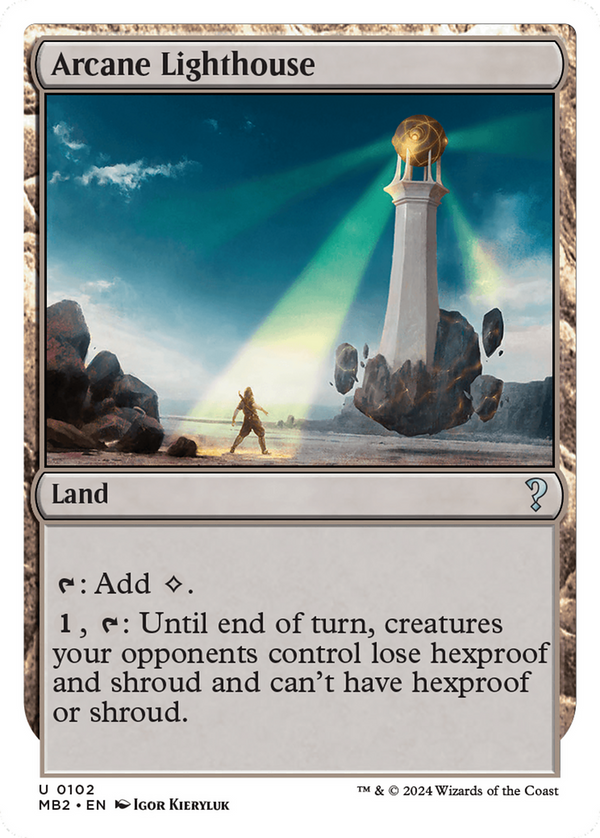 Arcane Lighthouse (White Border) (102) [Mystery Booster 2] - Deck Out Gaming