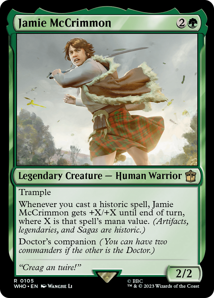 Jamie McCrimmon (105) [Doctor Who] - Deck Out Gaming