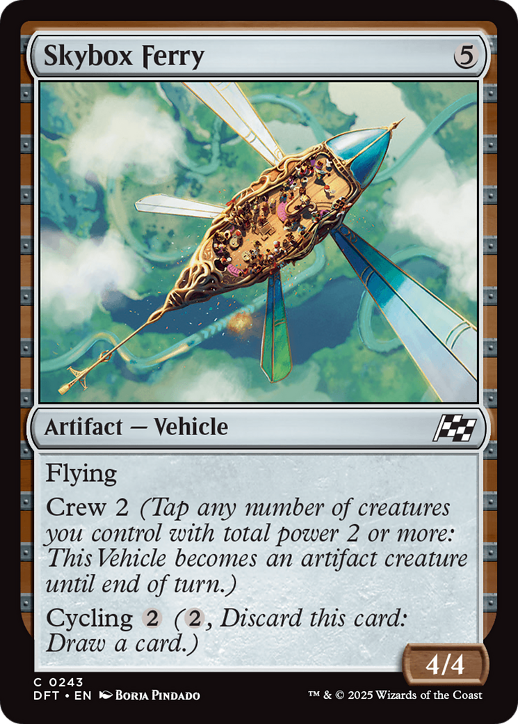 Skybox Ferry (243) [Aetherdrift] foil - Deck Out Gaming