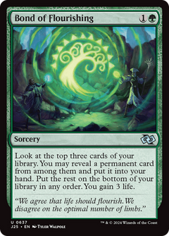 Bond of Flourishing (637) [Foundations Jumpstart] - Deck Out Gaming