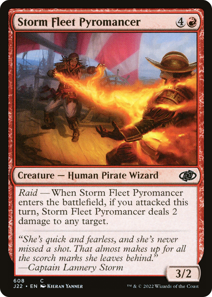 Storm Fleet Pyromancer (608) [Jumpstart 2022] - Deck Out Gaming