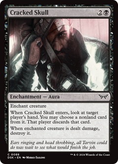 Cracked Skull (88) [Duskmourn: House of Horror] foil - Deck Out Gaming