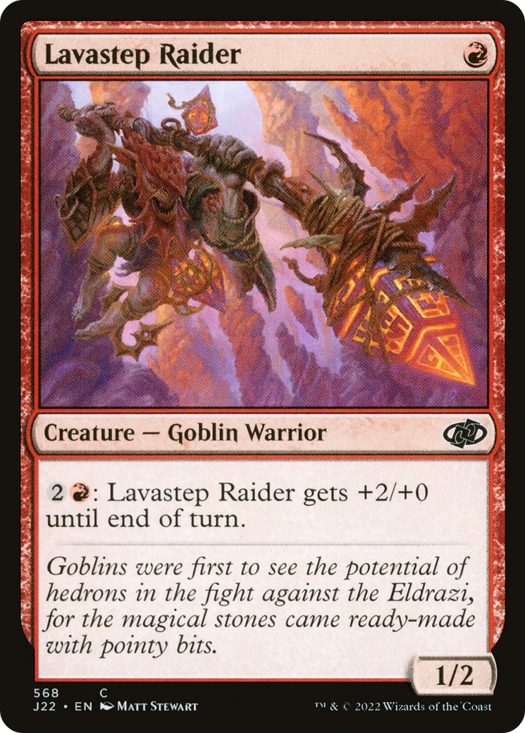 Lavastep Raider (568) [Jumpstart 2022] - Deck Out Gaming