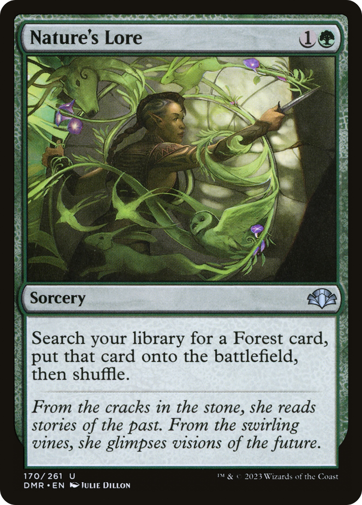 Nature's Lore (170) [Dominaria Remastered] - Deck Out Gaming