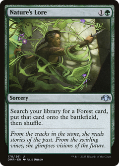 Nature's Lore (170) [Dominaria Remastered] foil - Deck Out Gaming