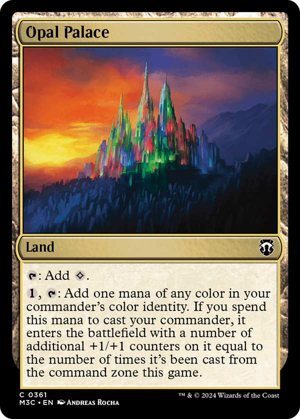 Opal Palace (361) [Modern Horizons 3 Commander] - Deck Out Gaming