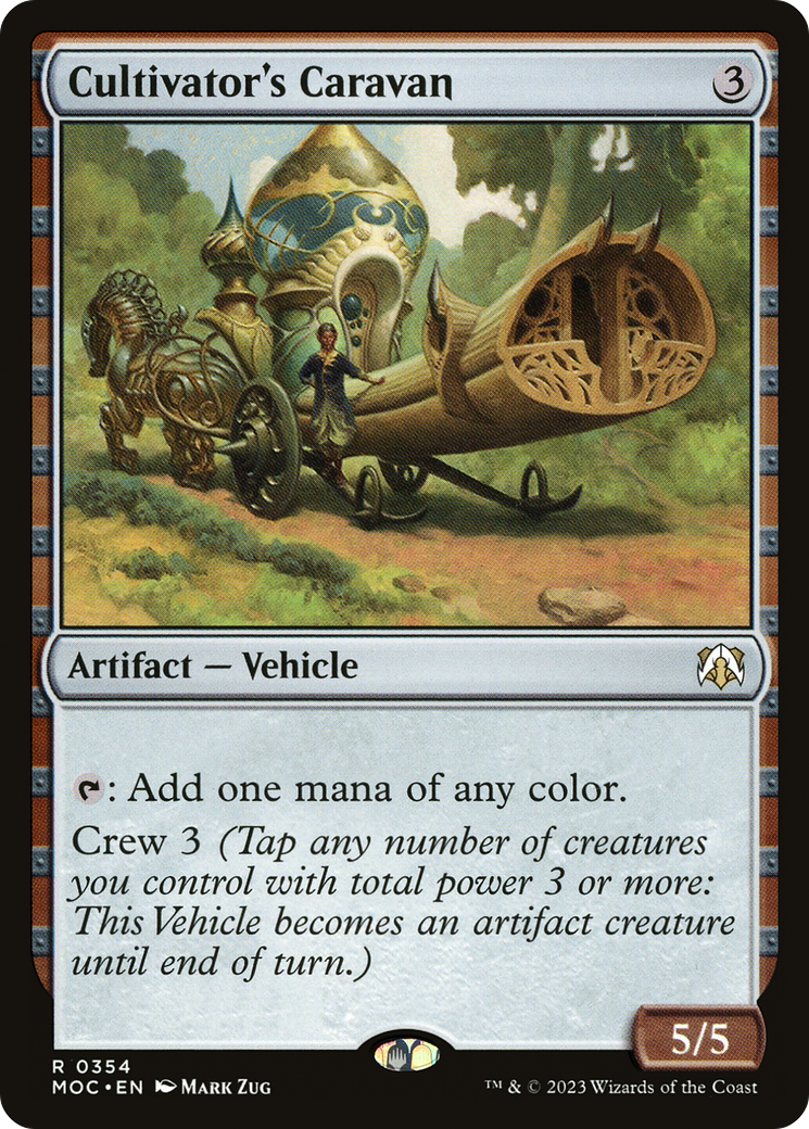 Cultivator's Caravan (354) [March of the Machine Commander] - Deck Out Gaming
