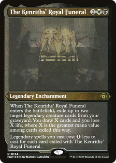 The Kenriths' Royal Funeral (134) [March of the Machine: The Aftermath] etched - Deck Out Gaming