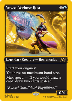 Vnwxt, Verbose Host (First-Place Foil) (443) [Aetherdrift] foil - Deck Out Gaming