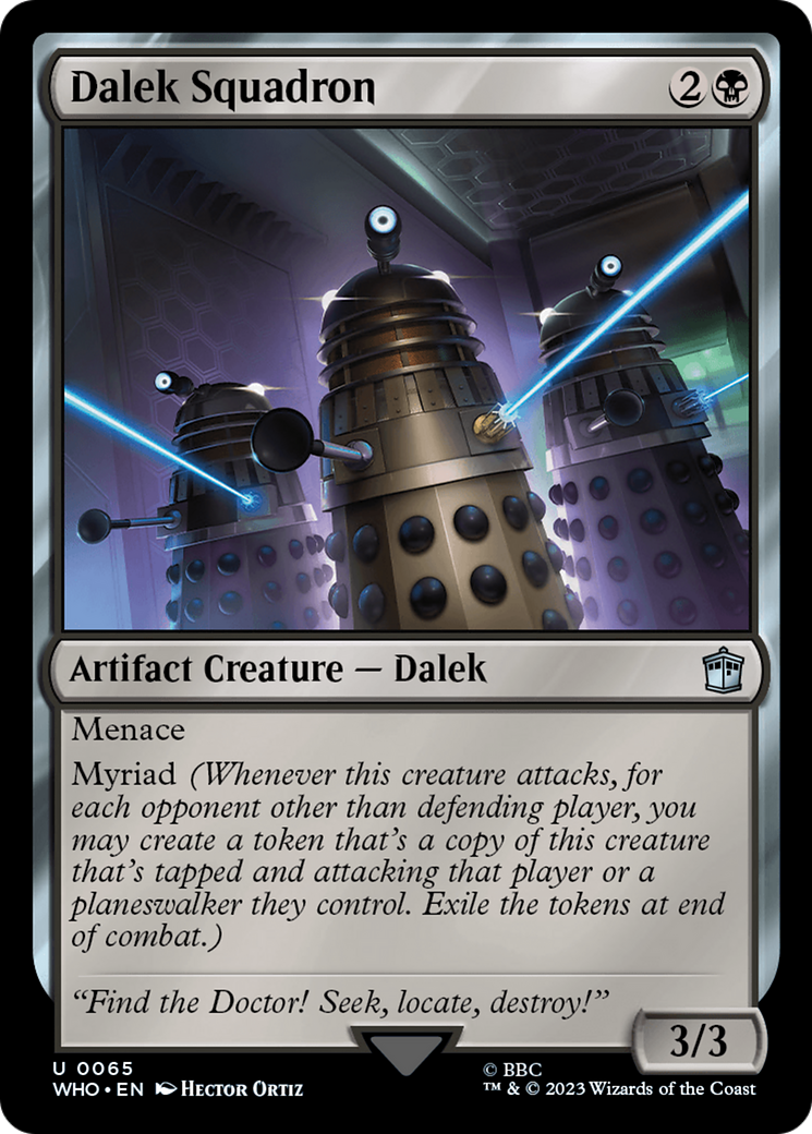 Dalek Squadron (65) [Doctor Who] - Deck Out Gaming