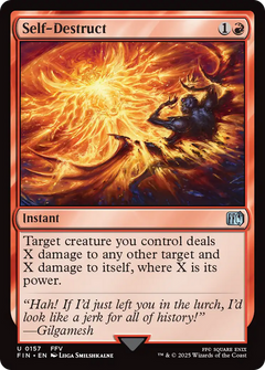 Self-Destruct (157) [FINAL FANTASY] foil - Deck Out Gaming