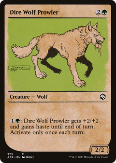 Dire Wolf Prowler (325) [Adventures in the Forgotten Realms] - Deck Out Gaming