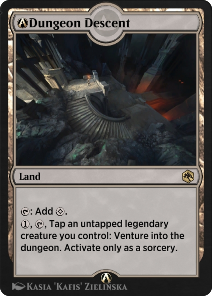 A-Dungeon Descent (A-255) [Adventures in the Forgotten Realms] - Deck Out Gaming