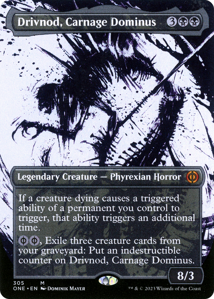 Drivnod, Carnage Dominus (Showcase) (305) [Phyrexia: All Will Be One] foil - Deck Out Gaming