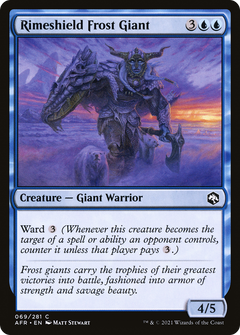 Rimeshield Frost Giant (69) [Adventures in the Forgotten Realms] - Deck Out Gaming