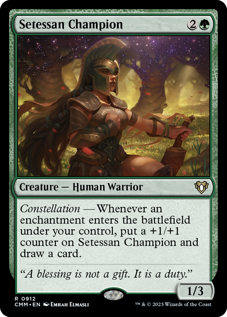 Setessan Champion (912) [Commander Masters] - Deck Out Gaming