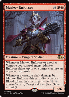 Markov Enforcer (575) [Foundations Jumpstart] - Deck Out Gaming