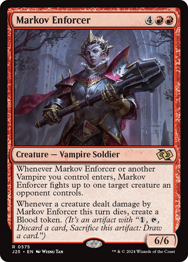 Markov Enforcer (575) [Foundations Jumpstart] - Deck Out Gaming