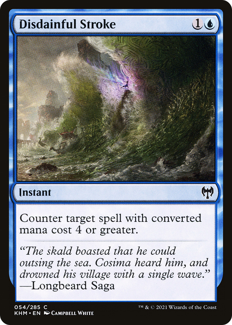 Disdainful Stroke (54) [Kaldheim] foil - Deck Out Gaming