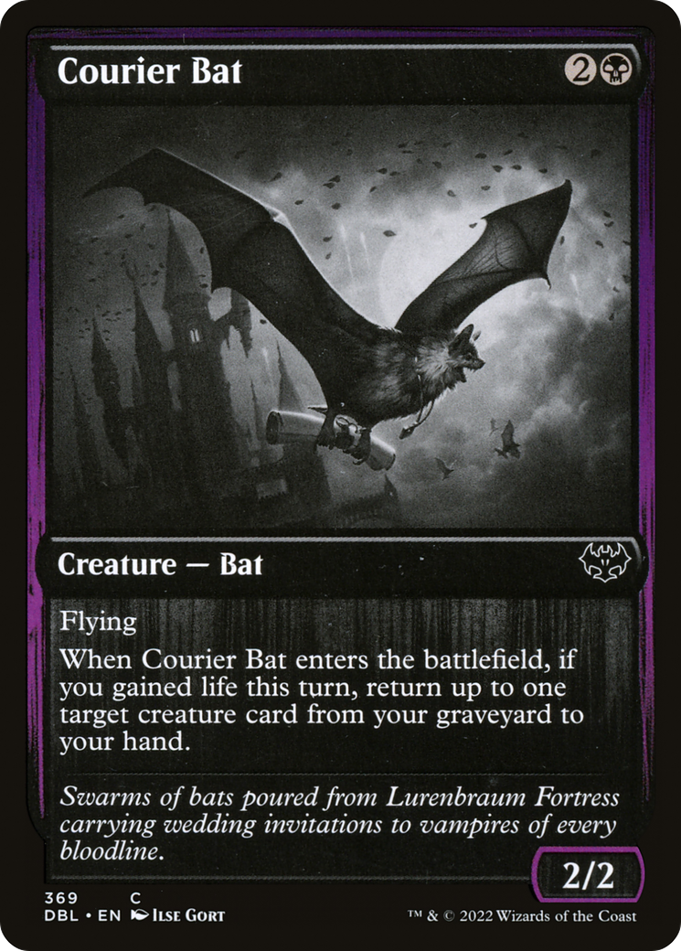 Courier Bat (369) [Innistrad: Double Feature] - Deck Out Gaming