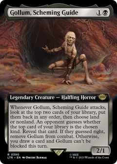 Gollum, Scheming Guide (Extended Art) (390) [The Lord of the Rings: Tales of Middle-earth] - Deck Out Gaming
