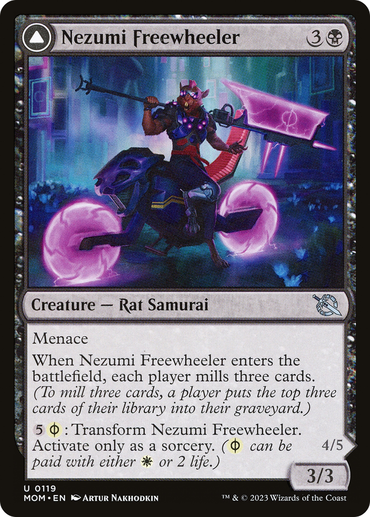 Nezumi Freewheeler (119) [March of the Machine] - Deck Out Gaming