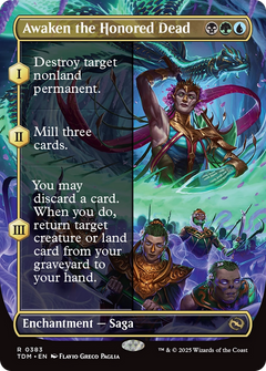 Awaken the Honored Dead (Borderless) (383) [Tarkir: Dragonstorm] - Deck Out Gaming